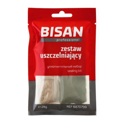 Zestaw uszczelniający 28g pakuły + pasta BISAN